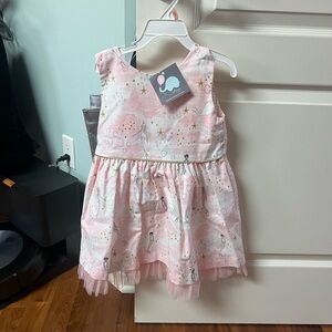 Lee story mermaid dress, sizer 4, New with tags, color pink